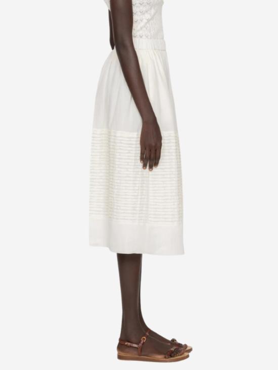  씨뉴욕 미디 스커트 씨 나이 바이올렛 스커트 - SEA NY