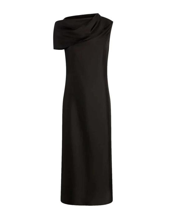  아르젠트 미디 원피스 SS26 0473 BLACK
