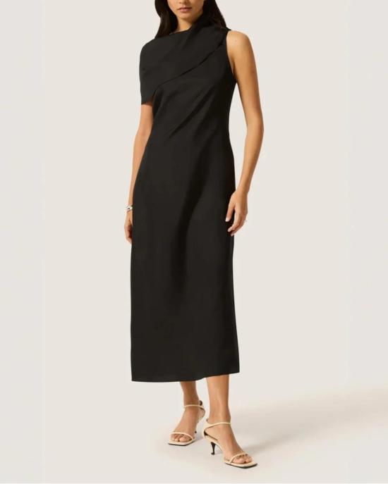  아르젠트 미디 원피스 SS26 0473 BLACK - ARGENT