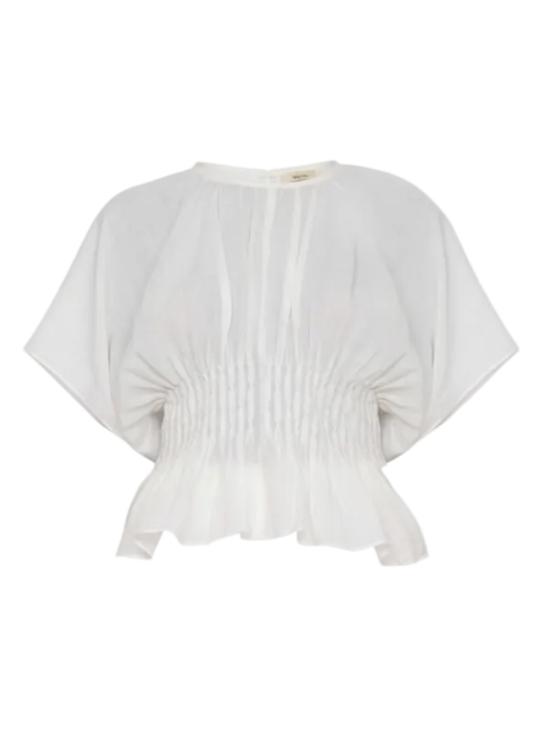  씨뉴욕 블라우스 씨 나이 바이올렛 탑 화이트