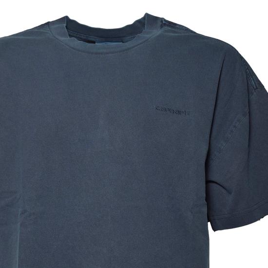 26SS 칼하트 WIP 숏슬리브 벤톤 티셔츠 I035590 3IWGD Antracite - CARHARTT WIP
