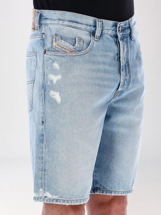 26SS 디젤 숏팬츠 A06430007DM 01 Blue - DIESEL