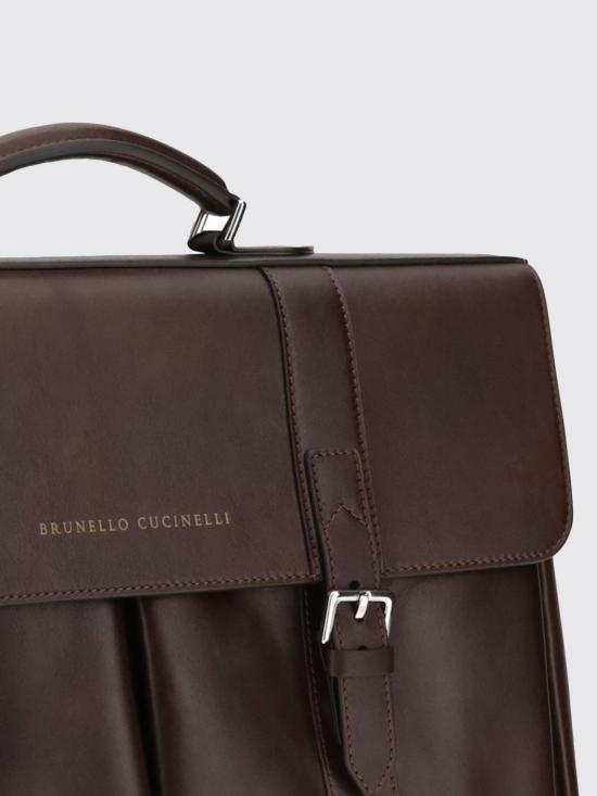 26SS 브루넬로 쿠치넬리 가방 MBCIBU258 C8457 Burgundy - BRUNELLO CUCINELLI