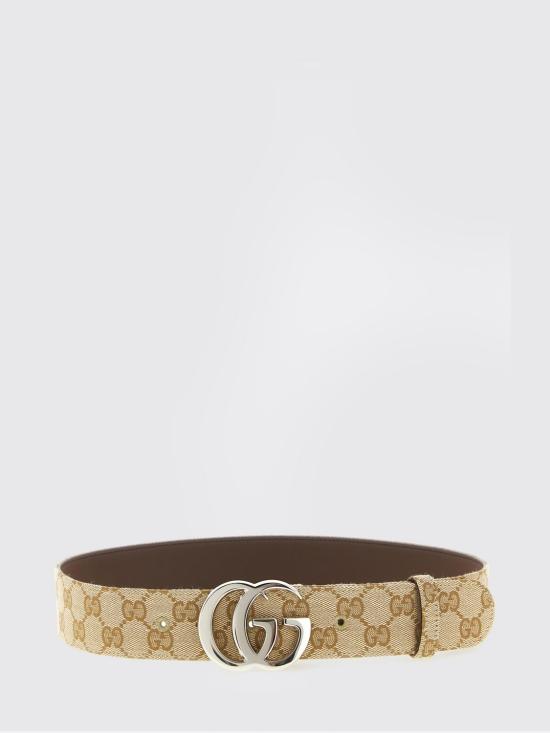 26SS 구찌 가죽 벨트 864233FAFUT 9611 Beige