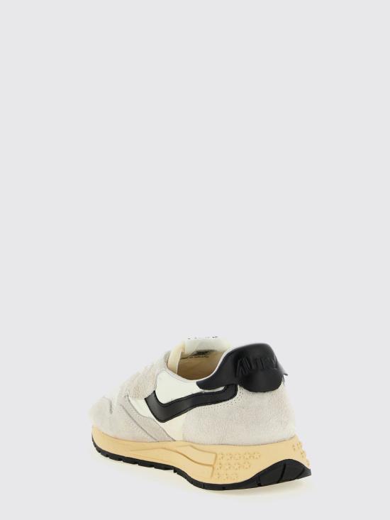 26SS 오트리 릴윈드 로우 나일론 스웨이드 스니커즈 WWLMUT50 White - AUTRY