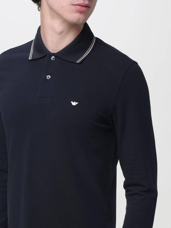 26SS 엠포리오 아르마니 폴로 티셔츠 EM004608AF23090 UB118 Blue - EMPORIO ARMANI
