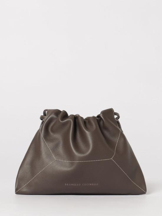 26SS 브루넬로 쿠치넬리 크로스백 MBIMD2808 C8279 Brown