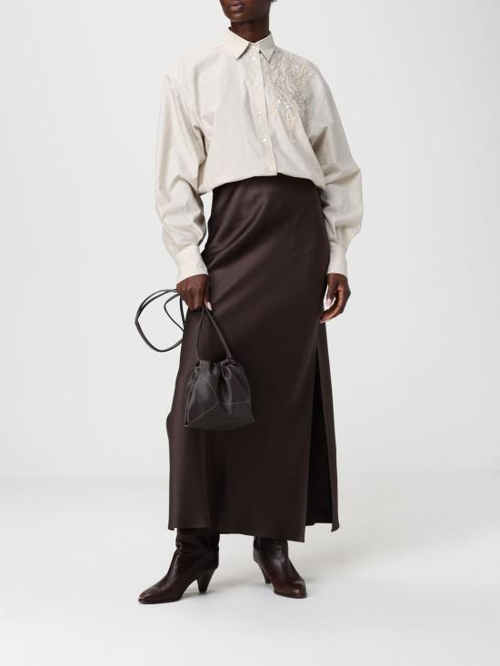 26SS 브루넬로 쿠치넬리 크로스백 MBIMD2808 C8279 Brown - BRUNELLO CUCINELLI