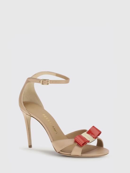 26SS 살바토레 페라가모 힐/펌프스 791391 002 Natural - SALVATORE FERRAGAMO