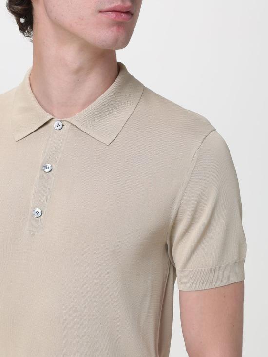 26SS 엠포리오 아르마니 폴로 티셔츠 EM005709AF25741 U6158 Ivory - EMPORIO ARMANI