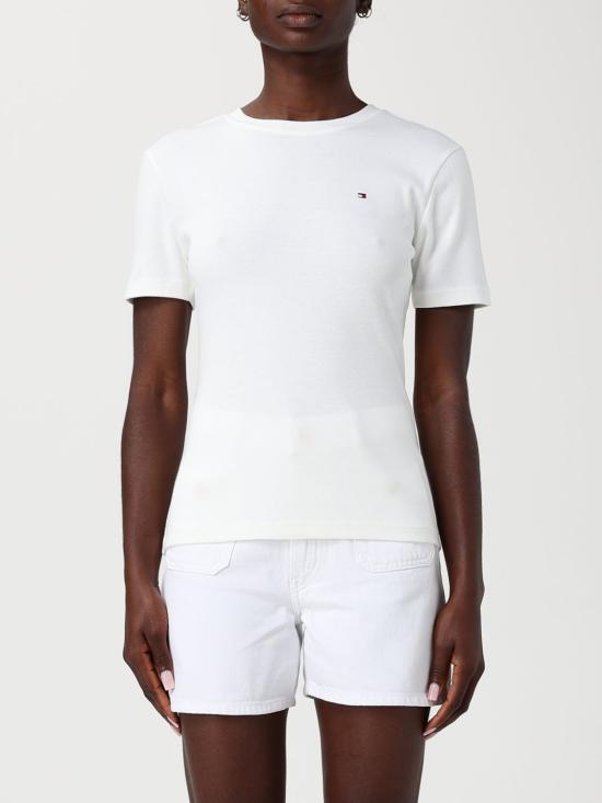 26SS 타미힐피거 반팔 티셔츠 WW0WW40587 YBL Beige