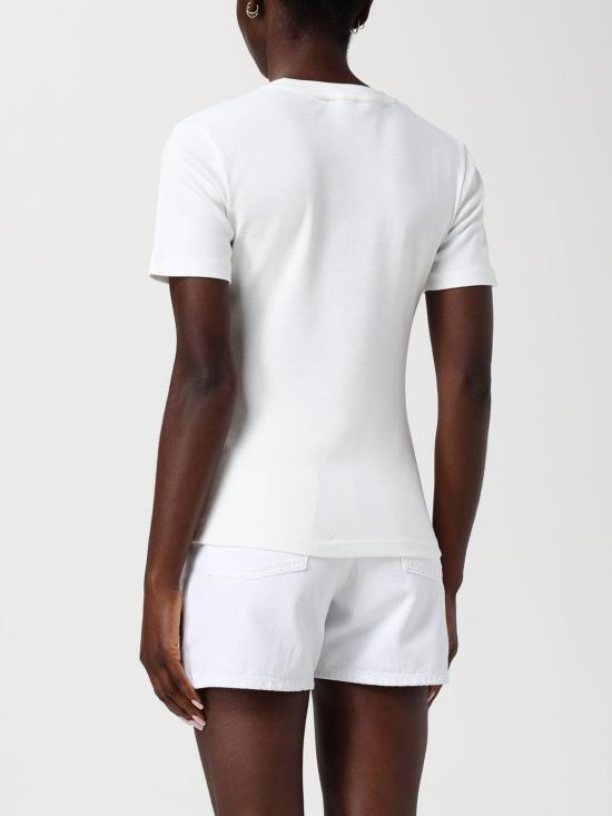 26SS 타미힐피거 반팔 티셔츠 WW0WW40587 YBL Beige - TOMMY HILFIGER