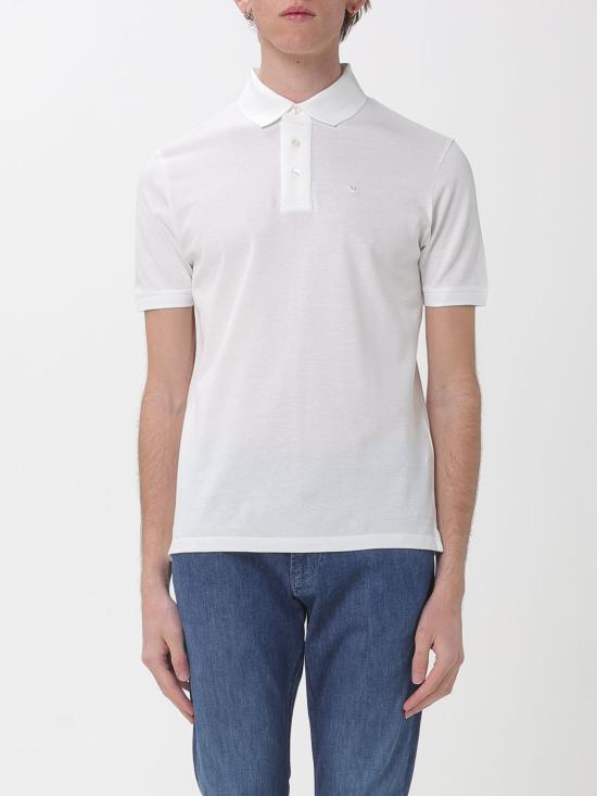 26SS 엠포리오 아르마니 폴로 티셔츠 EM004643AF12955 U0003 White