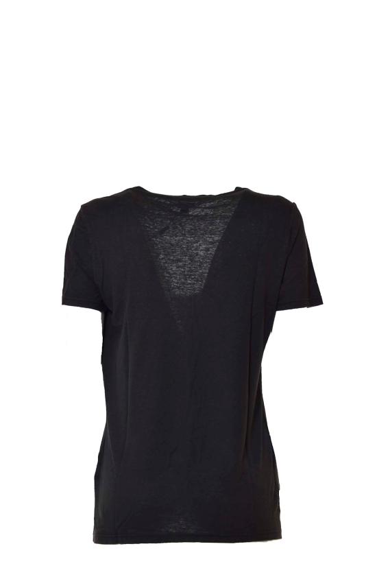 26SS 라장스 반팔 티셔츠 5734GNT BLAC Black - L'AGENCE