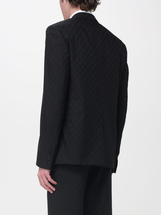 26SS 구찌 수트 자켓 864110ZAUP1 1000 Black - GUCCI