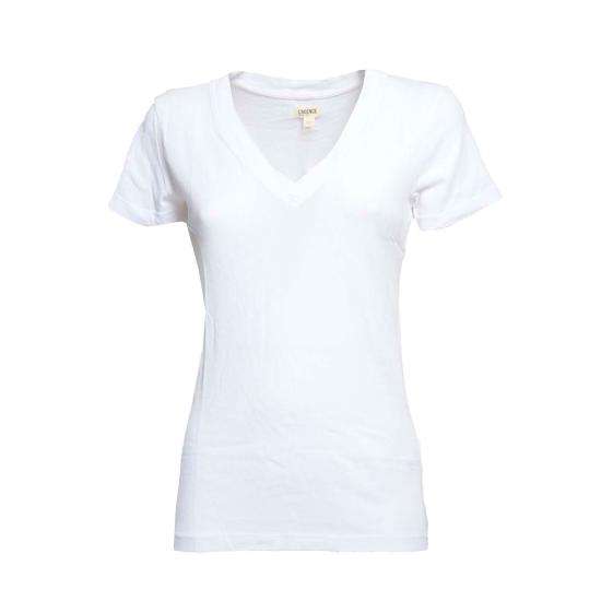 26SS 라장스 반팔 티셔츠 5485DCJ WHIT Bianco - L'AGENCE