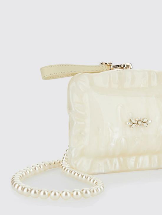 26SS 시몬로샤 토트백 BAG220B0773 PEARL White - SIMONE ROCHA
