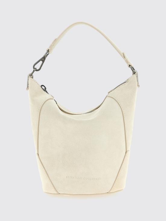 26SS 브루넬로 쿠치넬리 숄더백 MBDLD2778 C8905 Ivory