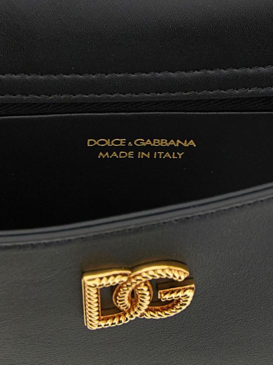 26SS 돌체앤가바나 Calfskin 폰백 BI3466AK274 80999 Black - DOLCE & GABBANA