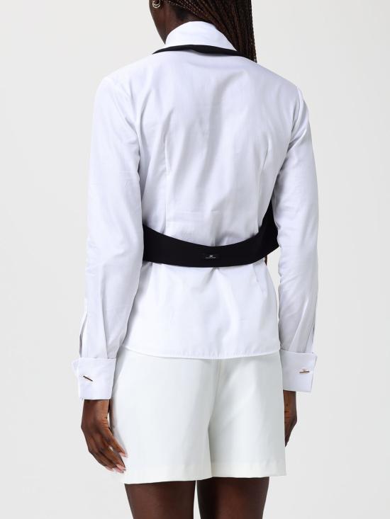 26SS 엘리자베타프랜치 셔츠 CA14261E2 221 White - ELISABETTA FRANCHI