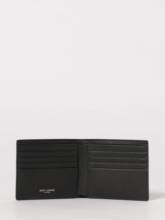 26SS 생로랑 타이니 카산드라 이스트 웨스트 월렛 생로랑 847954AAET9 1000 Black - SAINT LAURENT