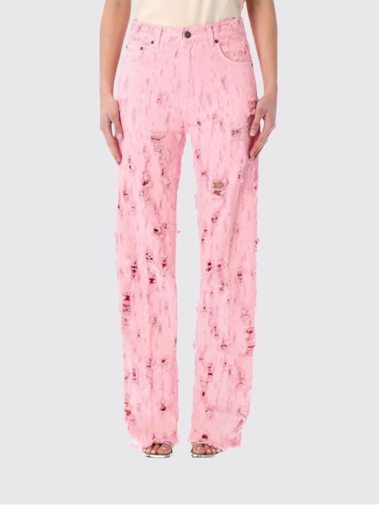 26SS 하이쿠레 데님 팬츠 HEW03330GF180PXD T0568 Pink