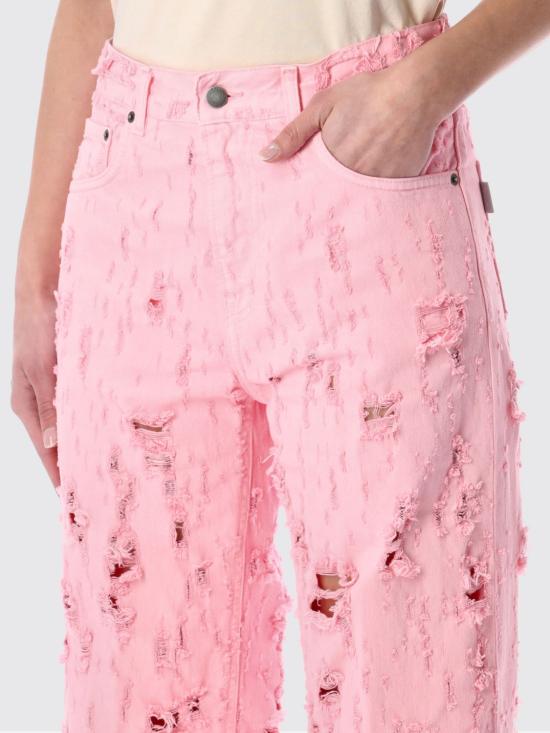 26SS 하이쿠레 데님 팬츠 HEW03330GF180PXD T0568 Pink - HAIKURE