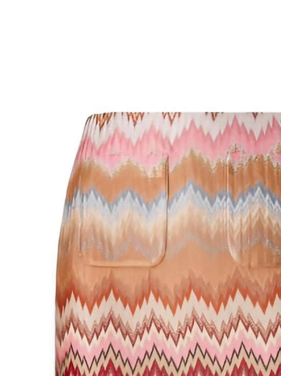 26SS 미소니 숏 스커트 DS26SH0YBR014S S10C0 Golden - MISSONI