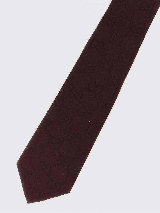 26SS 구찌 넥타이 8612994E600 6100 Burgundy - GUCCI
