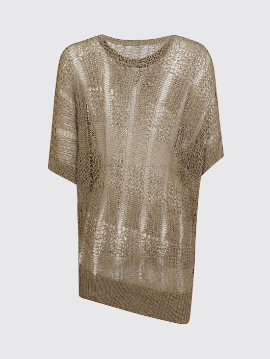 26SS 요지 야마모토 스웨터 YQK05681 1 Brown - YOHJI YAMAMOTO