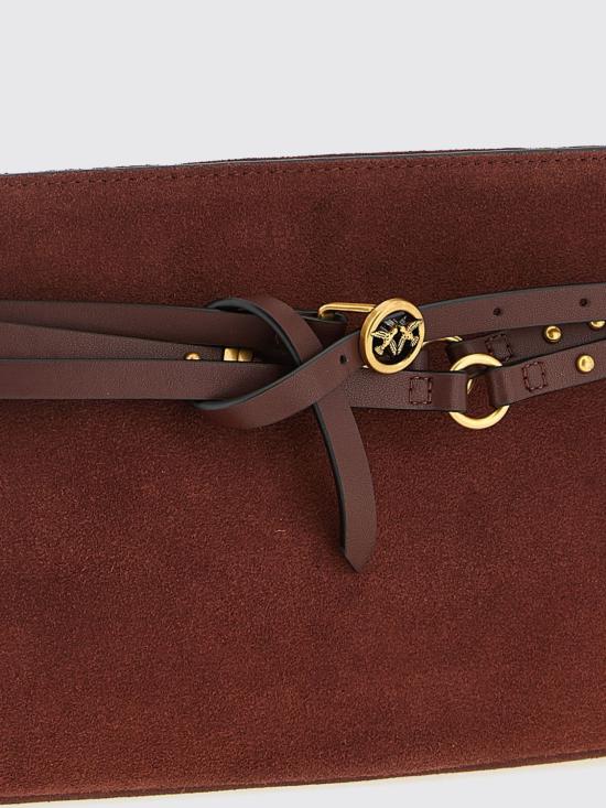 26SS 핑코 숄더백 106177A0F6 R49Q Burgundy - PINKO