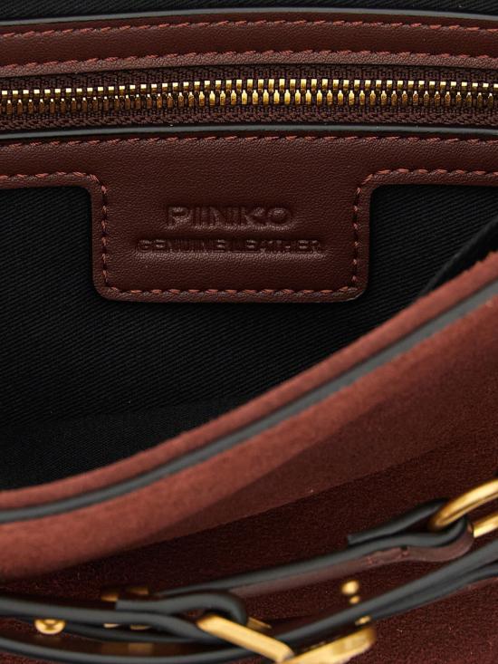 26SS 핑코 숄더백 106177A0F6 R49Q Burgundy - PINKO