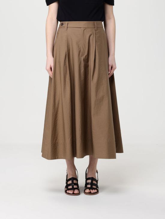 26SS 브루넬로 쿠치넬리 롱 스커트 M0F79G3951 C9266 Sand