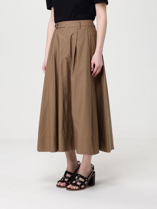 26SS 브루넬로 쿠치넬리 롱 스커트 M0F79G3951 C9266 Sand - BRUNELLO CUCINELLI