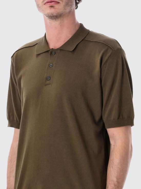 26SS 씨피 컴퍼니 폴로 티셔츠 20CMKN099A110560A 683 Olive - C.P. COMPANY