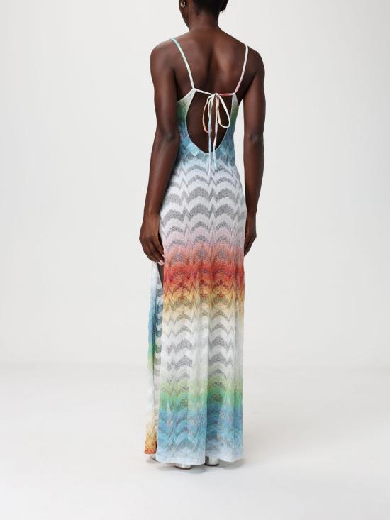 26SS 미소니 롱 원피스 MC26SQ02BR014H SM9X1 Multicolor - MISSONI