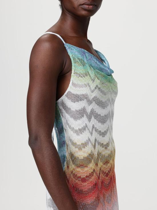 26SS 미소니 롱 원피스 MC26SQ02BR014H SM9X1 Multicolor - MISSONI