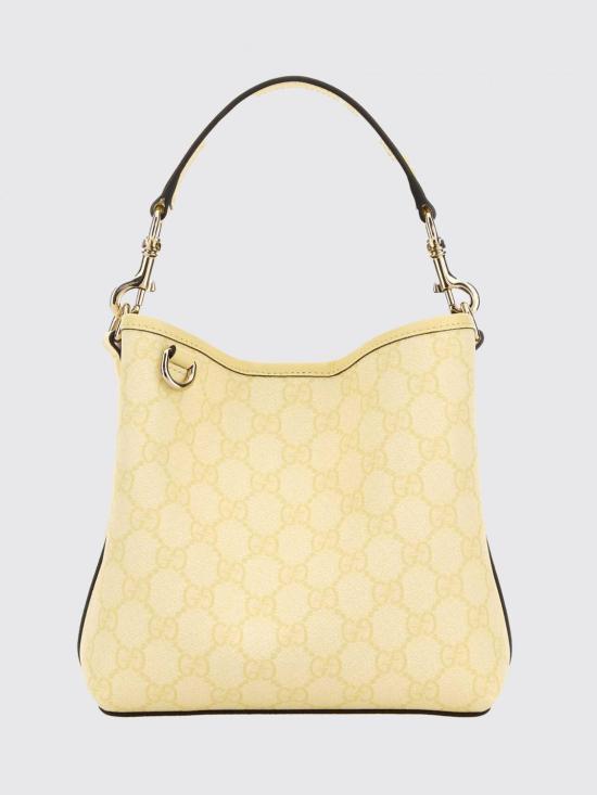 26SS 구찌 GG 엠블럼 스몰 버킷백 815118FAD6L 7546 Yellow