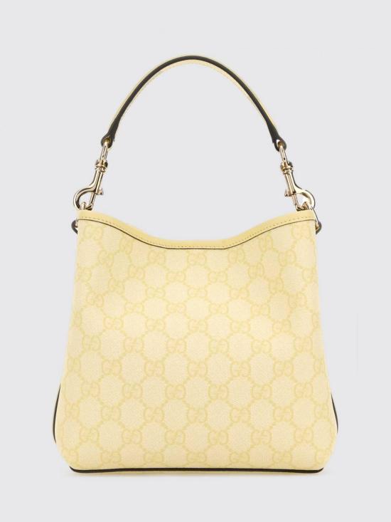 26SS 구찌 GG 엠블럼 스몰 버킷백 815118FAD6L 7546 Yellow - GUCCI