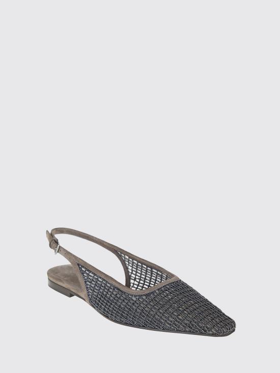 26SS 브루넬로 쿠치넬리 플랫 슈즈 MZSFC3176 C8769 Brown - BRUNELLO CUCINELLI