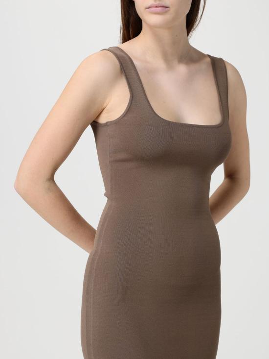 26SS 엔타이어 스튜디오 롱 원피스 ESSS26DR03237 0087 Brown - ENTIRE STUDIOS