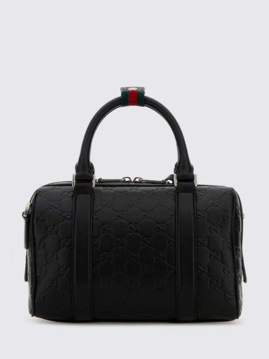 26SS 구찌 GG 엠블럼 스몰 더플백 855789AAFOM 1053 Black - GUCCI