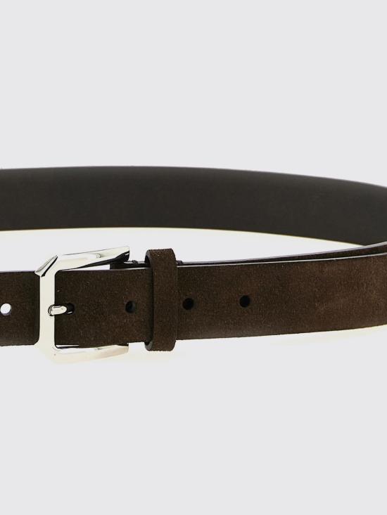 26SS 브루넬로 쿠치넬리 가죽 벨트 MAUGP317 C7284 Beige - BRUNELLO CUCINELLI