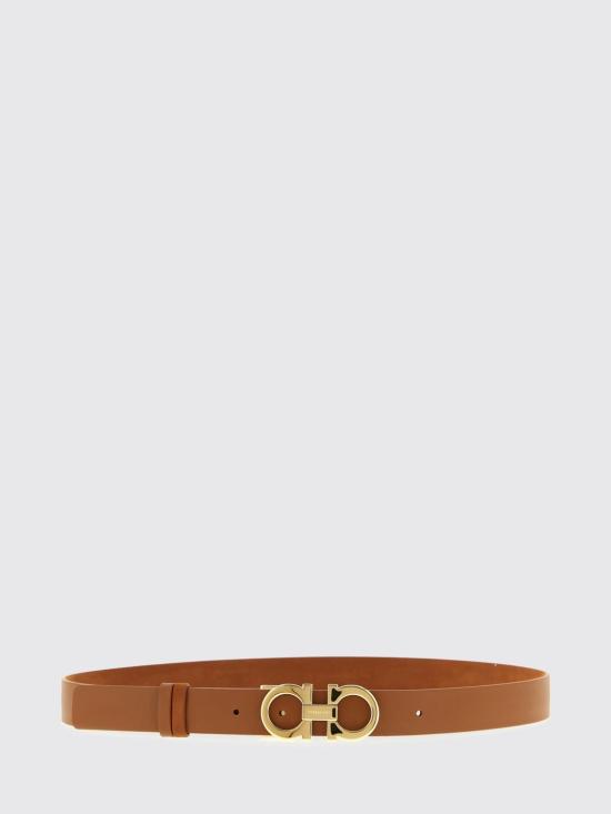 26SS 살바토레 페라가모 레귤러 벨트 789989 NATURALERST Brown - SALVATORE FERRAGAMO