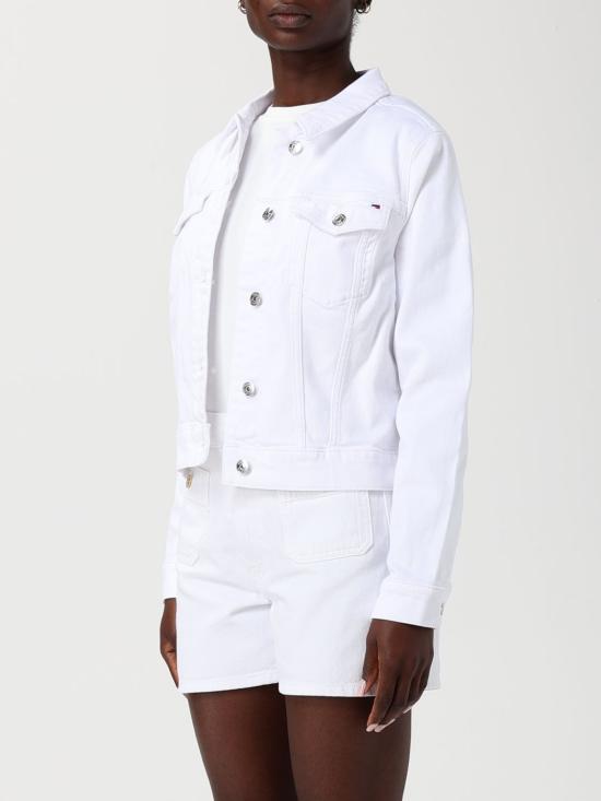 26SS 타미힐피거 자켓 WW0WW44374 YCF White - TOMMY HILFIGER
