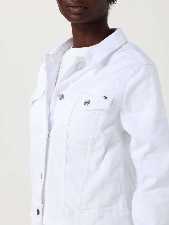26SS 타미힐피거 자켓 WW0WW44374 YCF White - TOMMY HILFIGER