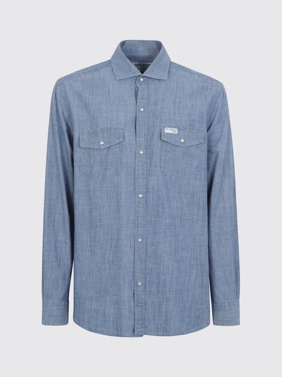 26SS 페이 셔츠 MDMA152269LZBH U200 Blue - FAY