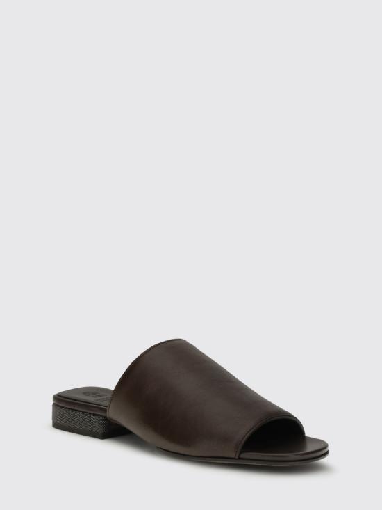 26SS 브루넬로 쿠치넬리 뮬/슬리퍼 MZSLC3171 C9122 Cocoa - BRUNELLO CUCINELLI