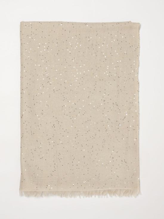 26SS 브루넬로 쿠치넬리 머플러/스카프 MSCDVSW03 C9731 Beige