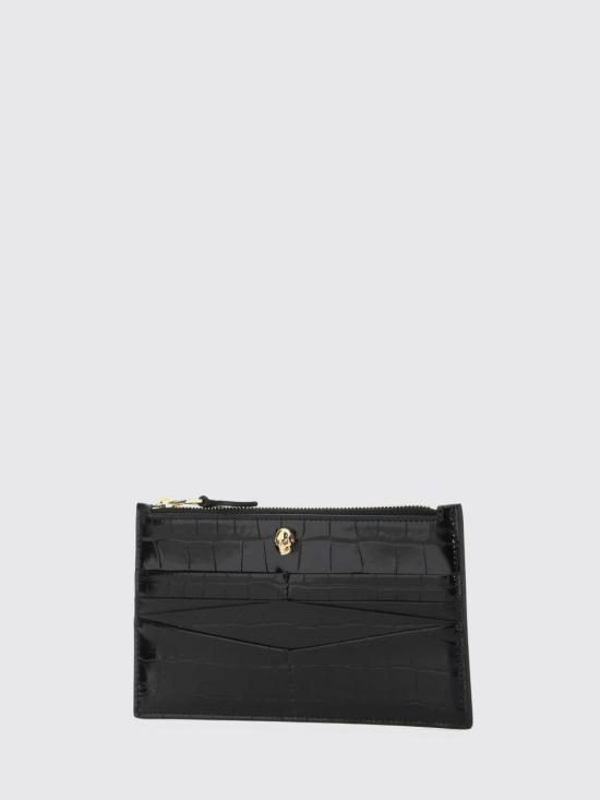 26SS 알렉산더 맥퀸 지갑 6320361JMFG 017 Black - ALEXANDER MCQUEEN